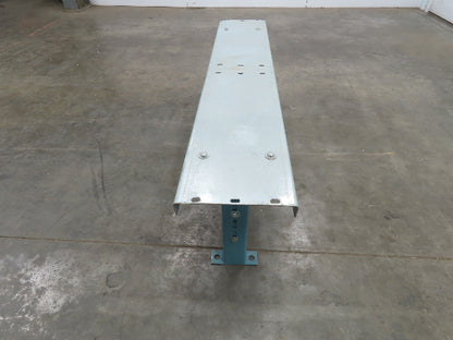 40" Wide Conveyor Leg Stationary Floor Support Blue 17-24" Adj Height  Lot of 10