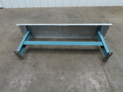 40" Wide Conveyor Leg Stationary Floor Support Blue 17-24" Adj Height  Lot of 10