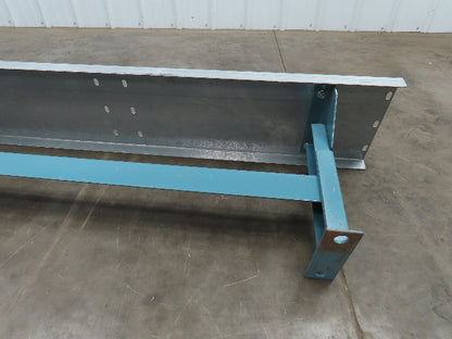 40" Wide Conveyor Leg Stationary Floor Support Blue 14-18" Adj Height  Lot of 6