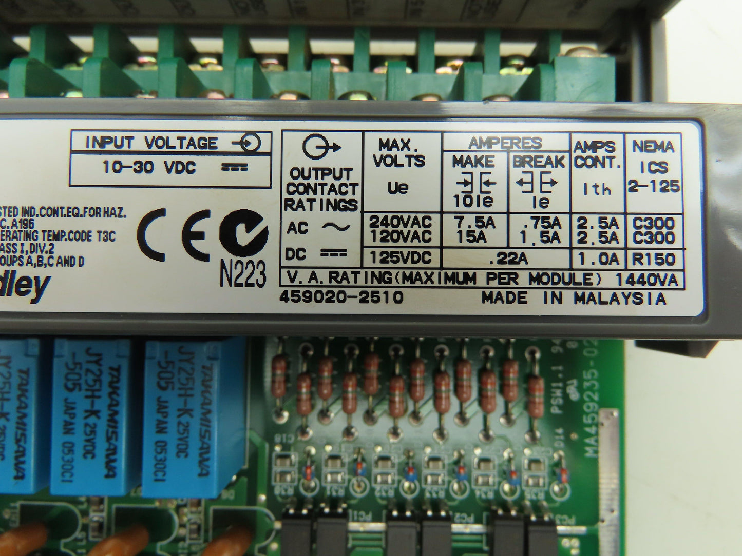 Allen Bradley 1746-IO12DC SLC500 Combination I/O Module Input Output