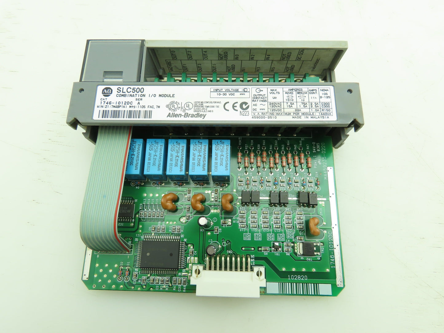 Allen Bradley 1746-IO12DC SLC500 Combination I/O Module Input Output