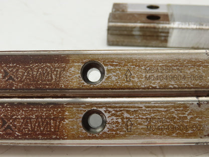 AMT Linear Rail Guide Carriage 3/4" Wide Pairs of 11" 19" 56.75" Long