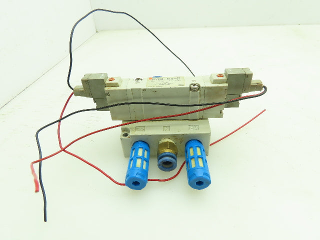 SMC SY7240-5LO-02 Solenoid Spool Valve 2 Position Double Acting 24VDC