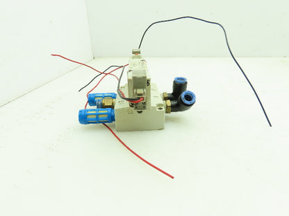 SMC SY7240-5LO-02 Solenoid Spool Valve 2 Position Double Acting 24VDC