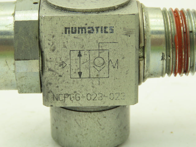 ASCO Numatics NCPGG-023-023 Pilot-Operated Check Valve 1/2" x 1/8"  Lot of 2