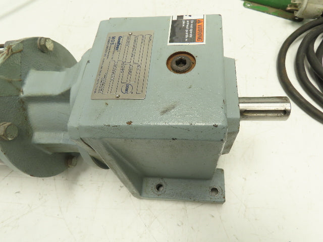 MGS Stober ComTrac Gearmotor 90VDC .75Hp 28:1 C Series Inline Reducer 62 RPM 56C