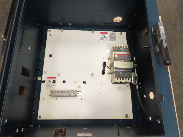 ABB Electrical Enclosure 28x28x14" S4H 2 Pole 250A Disconnect NEMA 12 Wall Mount