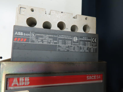 ABB Electrical Enclosure 28x28x14" S4H 2 Pole 250A Disconnect NEMA 12 Wall Mount