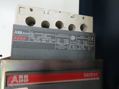 ABB Electrical Enclosure 28x28x14" S4H 2 Pole 250A Disconnect NEMA 12 Wall Mount