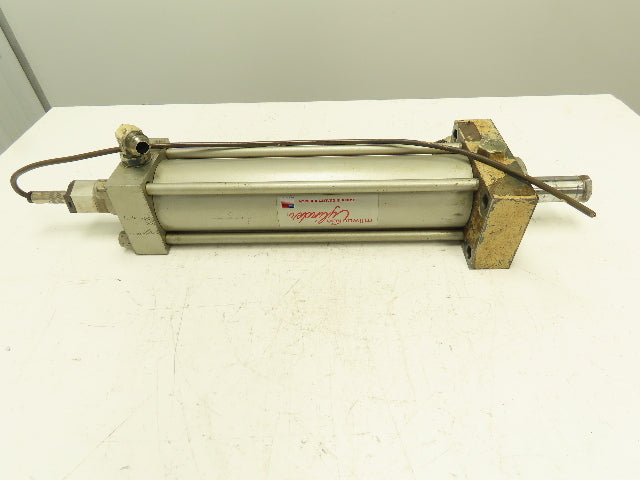 Milwaukee Hydraulic Cylinder 3.5" Bore 14" Stroke Extended Rod