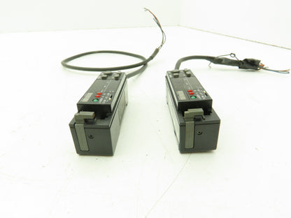 Keyence LV-21AP Digital Laser Sensor Amplifier Main Unit PNP  Lot of 2