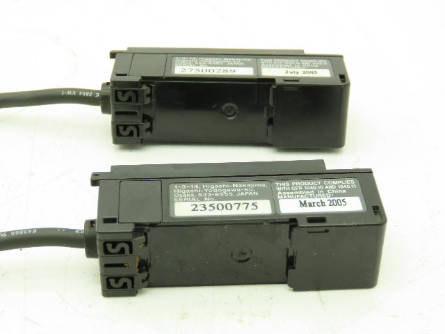 Keyence LV-21AP Digital Laser Sensor Amplifier Main Unit PNP  Lot of 2