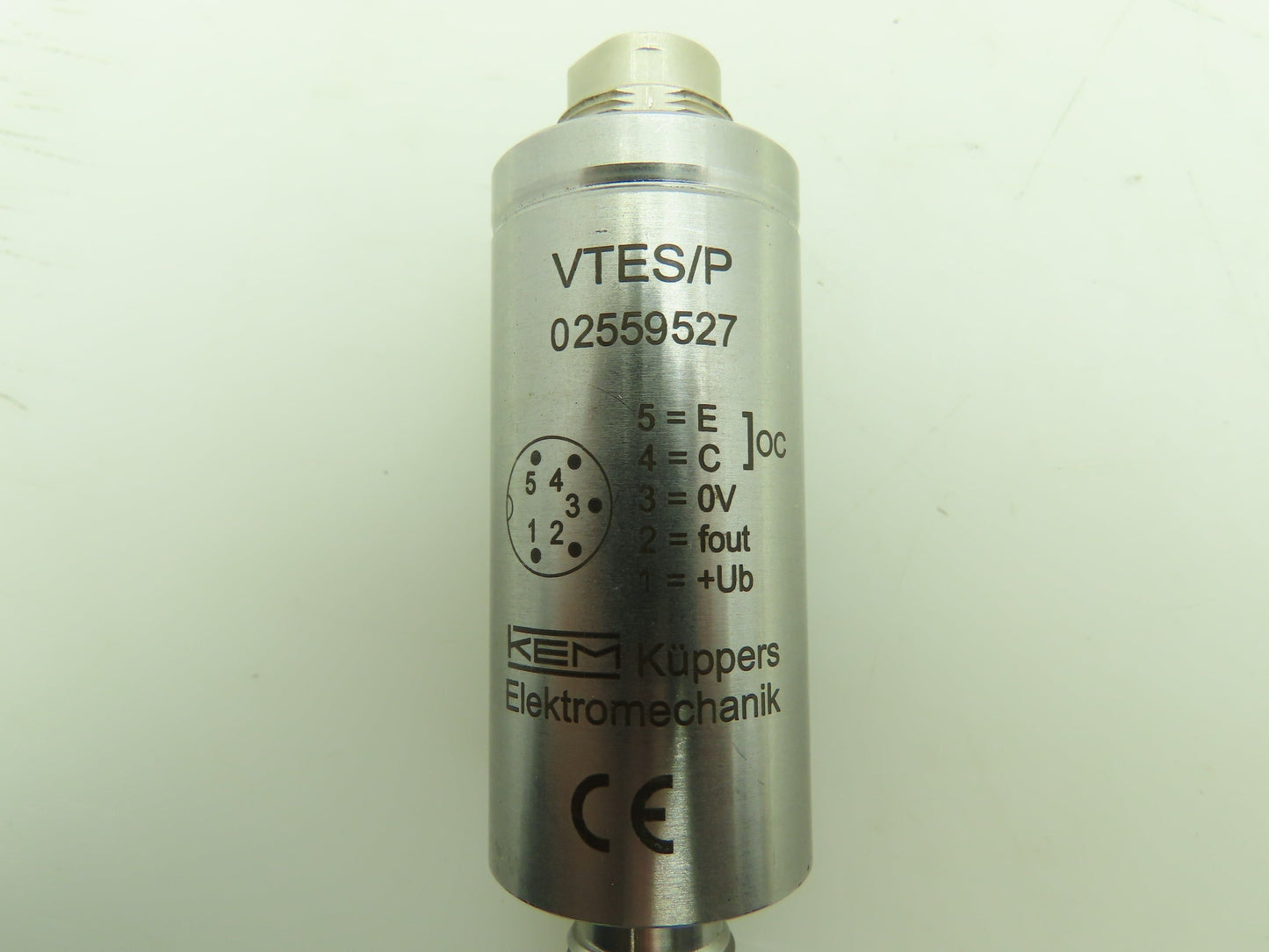 Kuppers VTES/P Elektromechanik Carrier Frequency Sensor Pickup Amplifier Sensor