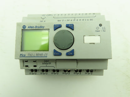 Allen Bradley 1760-L18BWB-EX Pico PLC Controller 24VDC