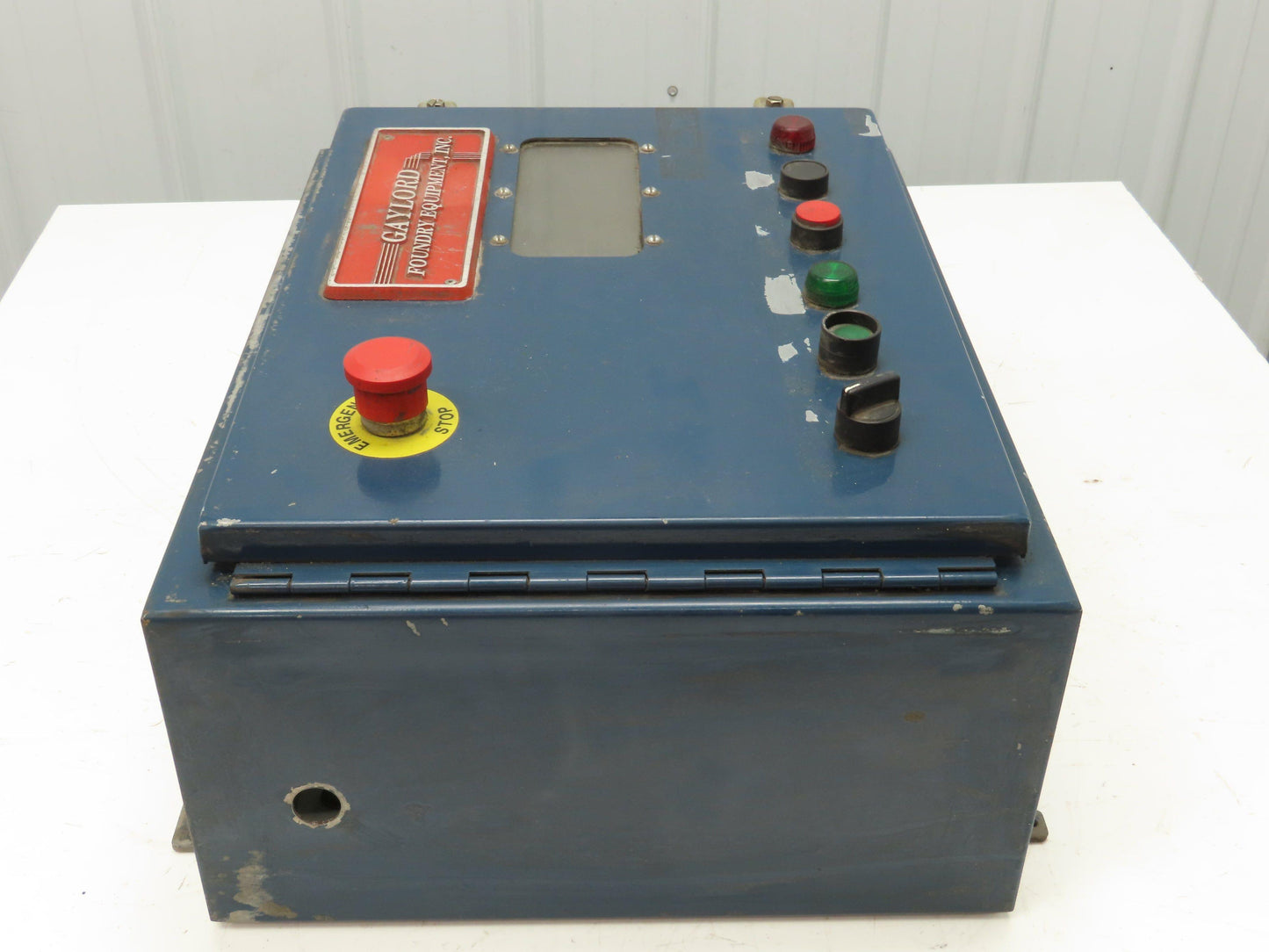 Hoffman A162008LP Electrical Enclosure 16x20x8" Back Plate Pushbutton