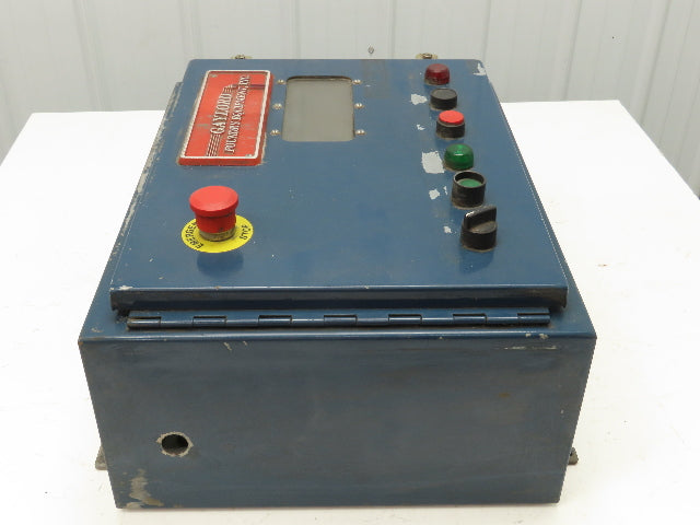 Hoffman A162008LP Electrical Enclosure 16x20x8" Back Plate Pushbutton