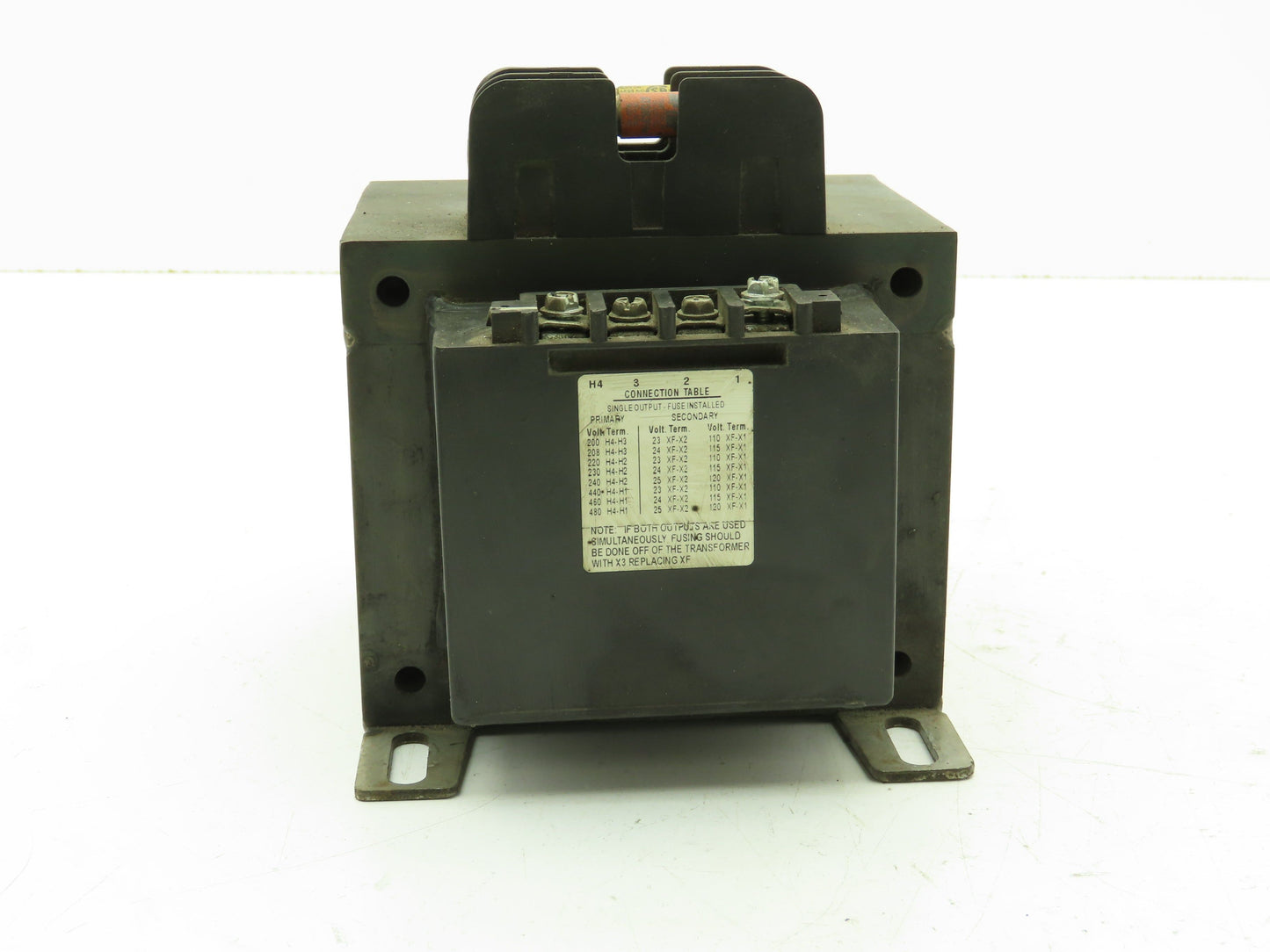 ABB T4500PSF1 Control Transformer 500VA 1PH 50-60Hz Temp CL 105C