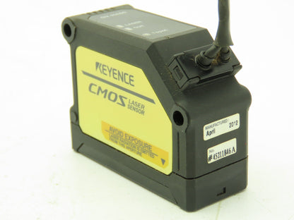 Keyence GV-H450 Digital CMOS Laser Sensor Head Long-Range 160-450mm