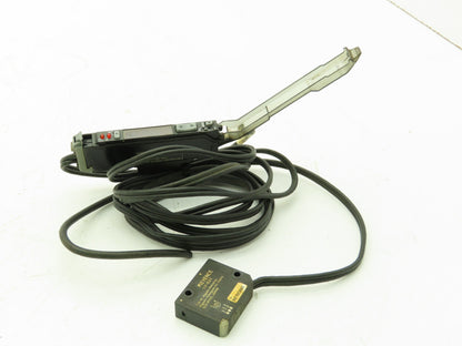 Keyence LV-11SAP Laser Sensor Amplifier with LV-S31 Head 50-200mm