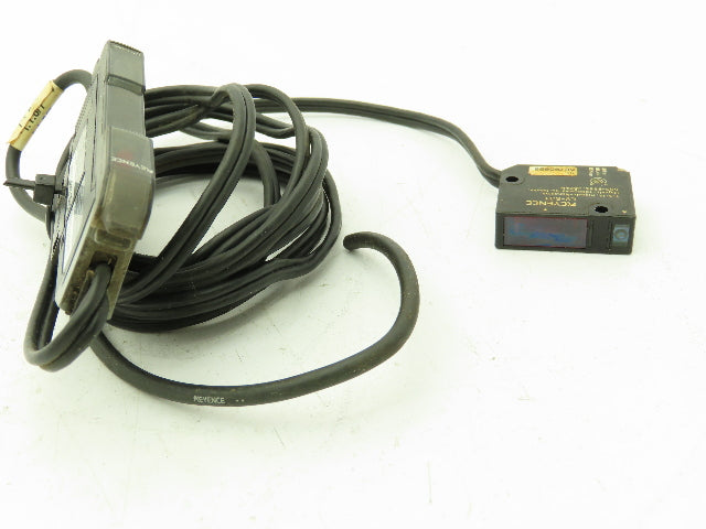 Keyence LV-11SAP Laser Sensor Amplifier with LV-S31 Head 50-200mm