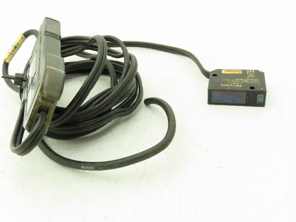 Keyence LV-11SAP Laser Sensor Amplifier with LV-S31 Head 50-200mm