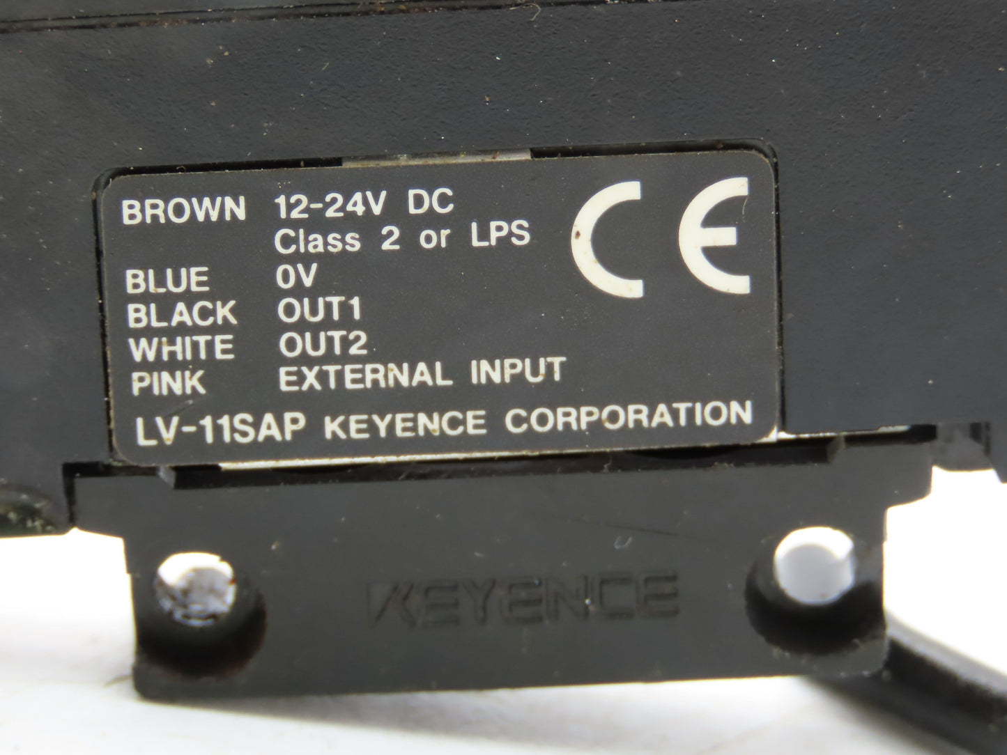 Keyence LV-11SAP Laser Sensor Amplifier Main Unit PNP
