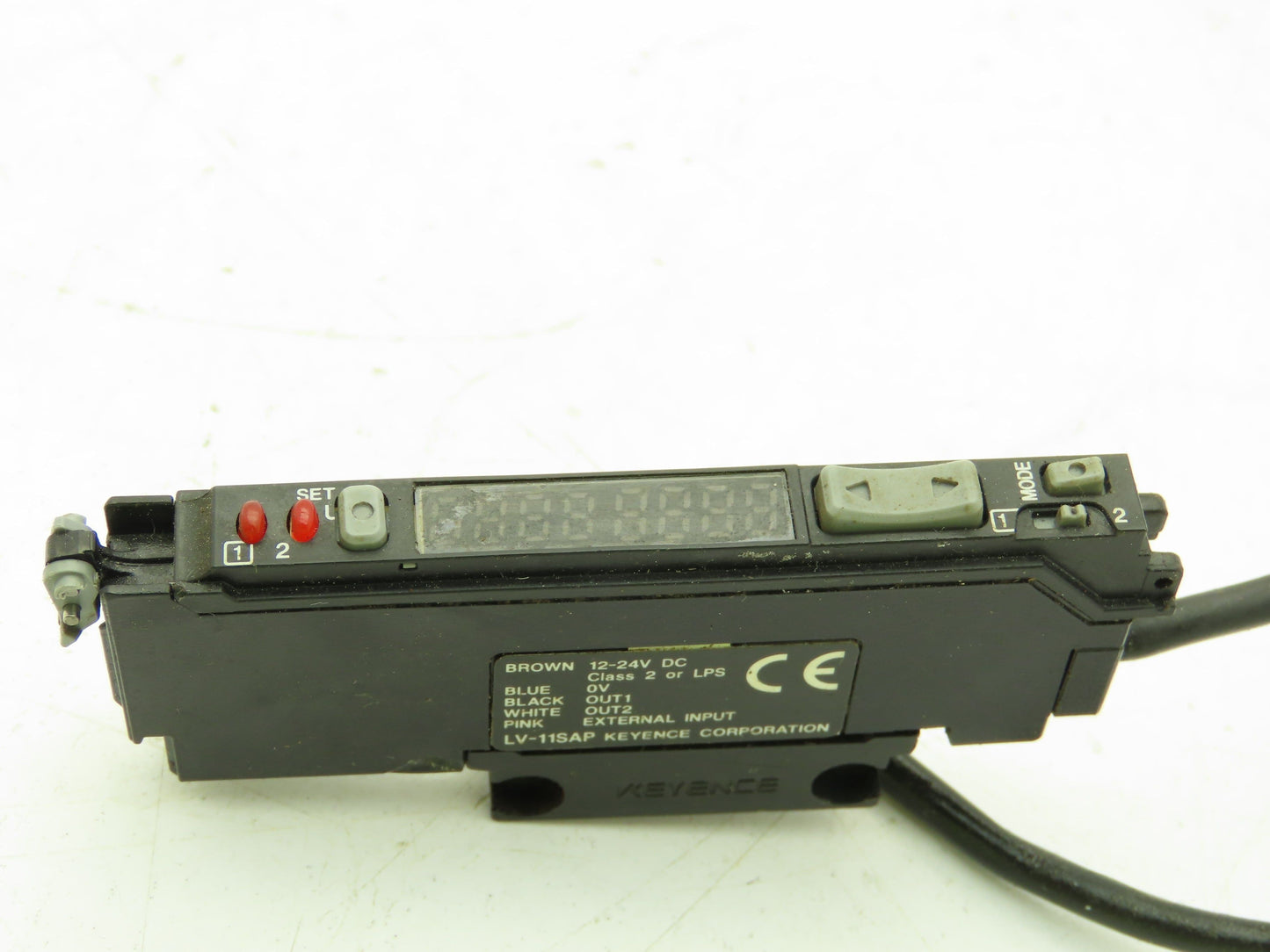 Keyence LV-11SAP Laser Sensor Amplifier Main Unit PNP