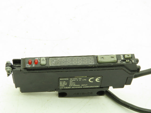 Keyence LV-11SAP Laser Sensor Amplifier Main Unit PNP