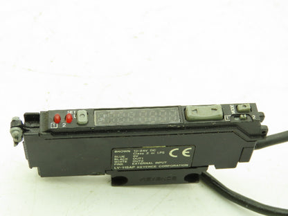 Keyence LV-11SAP Laser Sensor Amplifier Main Unit PNP