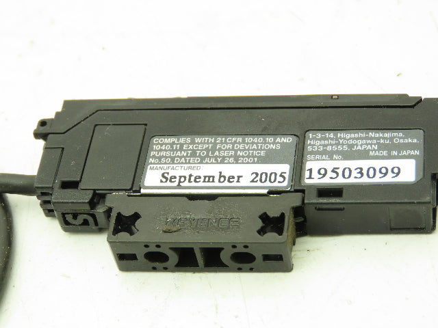 Keyence LV-11SAP Laser Sensor Amplifier Main Unit PNP