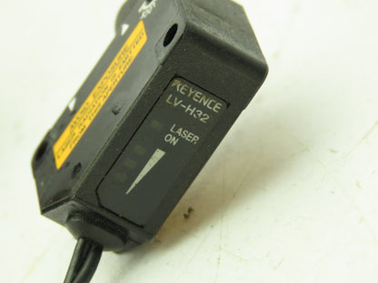 Keyence LV-21AP Laser Sensor Amplifier with LV-H32 Reflective Head