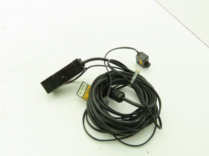 Keyence LV-21AP Laser Sensor Amplifier with LV-H32 Reflective Head