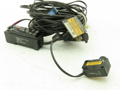 Keyence LV-21AP Laser Sensor Amplifier with LV-H32 Reflective Head