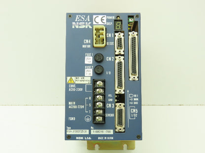 NSK ESA-J1003T25-31 Servo Drive Motor Control Unit 220V 3Ph Input 1.8A