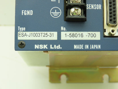 NSK ESA-J1003T25-31 Servo Drive Motor Control Unit 220V 3Ph Input 1.8A