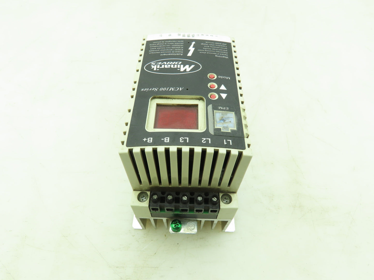Minarik ACM114T-0.75 VFD Variable Frequency Drive 1HP 0.75Kw 480V 3Ph 2.1A