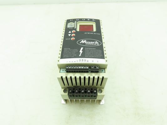 Minarik ACM114T-0.75 VFD Variable Frequency Drive 1HP 0.75Kw 480V 3Ph 2.1A