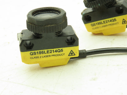 Banner QS186LE214Q5 Photoelectric Laser Proximity Sensor Switch 15M  Lot of 3