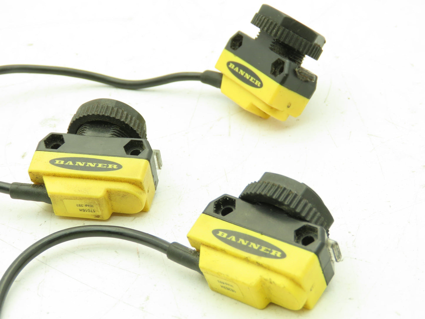 Banner QS186LE214Q5 Photoelectric Laser Proximity Sensor Switch 15M  Lot of 3