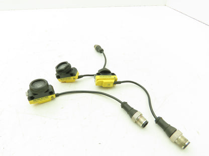 Banner QS186LE214Q5 Photoelectric Laser Proximity Sensor Switch 15M  Lot of 3