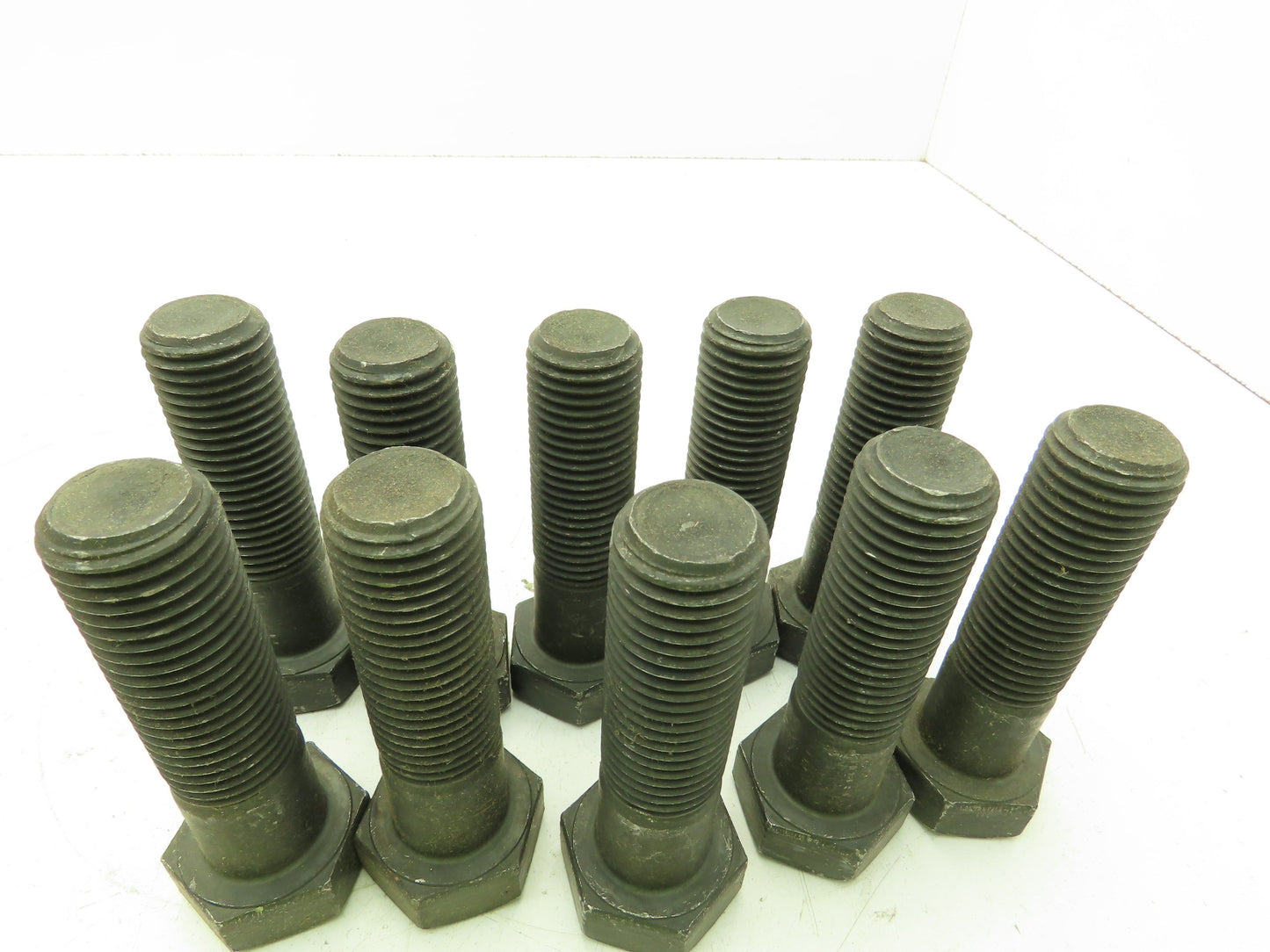JH M24-3.0 X 100mm Hex Cap Screws Part Thread 8.8 Hardened Steel Bolt Lot of 10