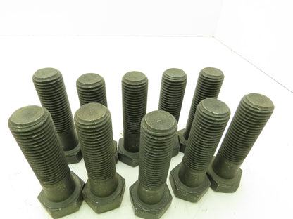 JH M24-3.0 X 100mm Hex Cap Screws Part Thread 8.8 Hardened Steel Bolt Lot of 10