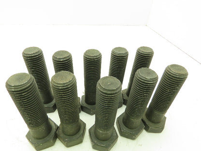 JH M24-3.0 X 100mm Hex Cap Screws Part Thread 8.8 Hardened Steel Bolt Lot of 10