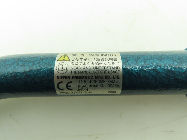 Nippon S-2 NPK Pneumatic Air Hammer Scaling 3500 BPM 14.1 CFM 9/16" Stroke