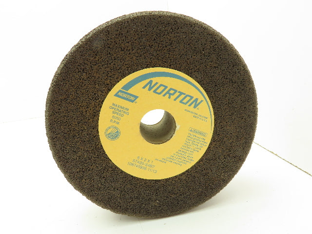 Norton  57A20-S4B7  6x2x1" Grinding Wheel 6050 RPM Lot of 5