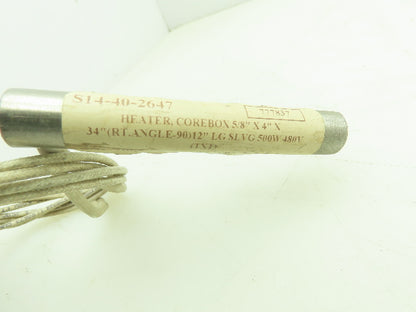 Vulcan R05 Cartridge Heater 5/8 x 4" 480V 500W Corebox Heat Element Lot of 5