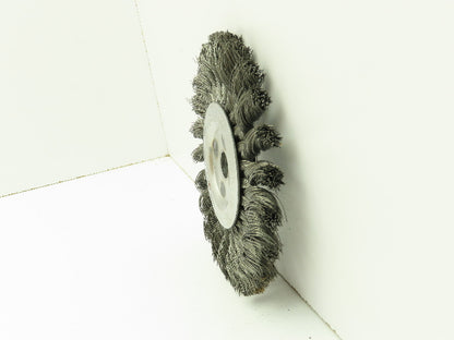 Osborn 26043  6" Knot Wire Wheel Brush 1/2" x .0160 x 5/8" 9000 RPM Lot of 12