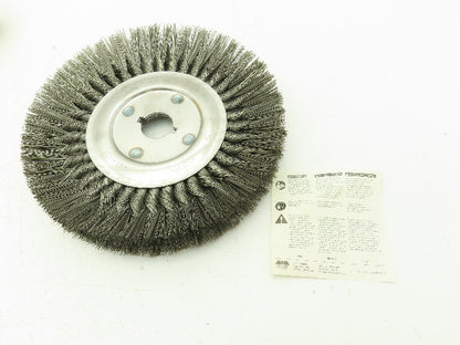 Osborn 26072 Knotted Wire Wheel 10"  5/8"x.016x1-1/4" 4500 RPM