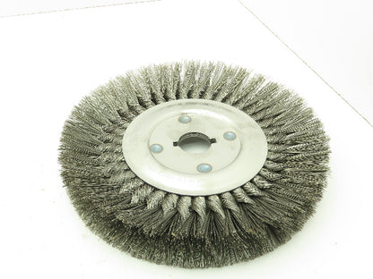 Osborn 26072 Knotted Wire Wheel 10"  5/8"x.016x1-1/4" 4500 RPM
