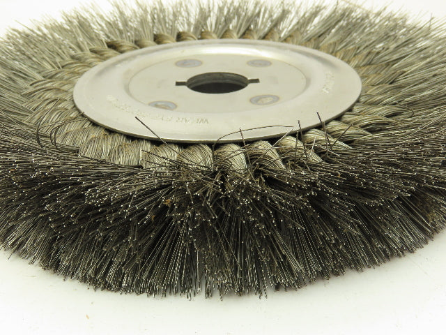 Osborn 26072 10"OD Knotted Wire Wheel 5/8"x.016x1-1/4" 4500 RPM Lot of 6